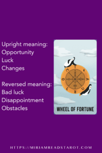 wheel of fortune major arcana