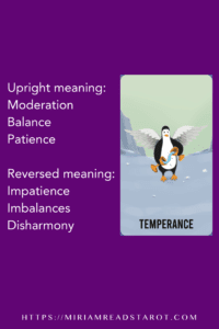 temperance major arcana