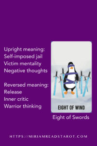 eight of swords minor arcana tarot