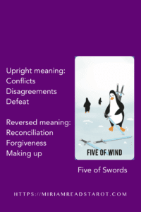 five of swords minor arcana tarot