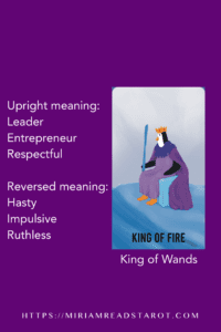 king of wands tarot minor arcana