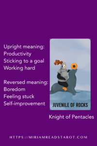 knight of pentacles minor arcana tarot