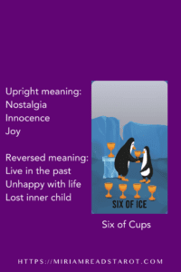 six of cups tarot minor arcana