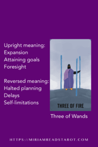 three of wands tarot minor arcana