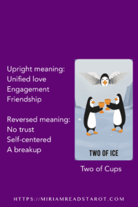 two of cups tarot minor arcana