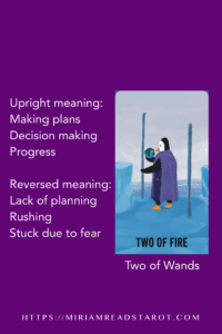 two of wands tarot minor arcana