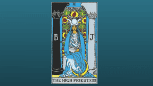 High Priestess tarot card